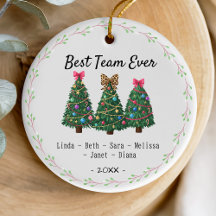 Beste Team jemals Arbeitskollege Kokette Weihnacht