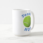 Beste "Tennis MAMA" Ever! Muttertag Kaffeetasse (VorderseiteRechts)