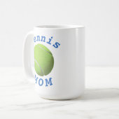 Beste "Tennis MAMA" Ever! Muttertag Kaffeetasse (Vorderseite Links)