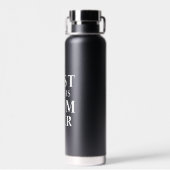 Beste Tennis-Mama Trinkflasche (Rückseite)