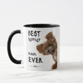 Beste Terrier-Mama Tasse (Links)