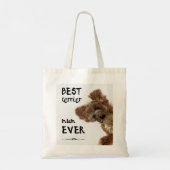 Beste Terrier-Mama Tragetasche (Rückseite)