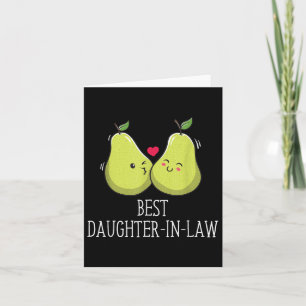 Beste Tochter in Law Bridge Funny Future Ehefrau W Karte