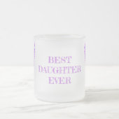 Beste Tochter je | Archangel Chamuel Pink Mattglastasse (Mittel)