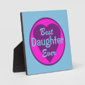 Beste Tochter je Fotoplatte (Vorderseite)