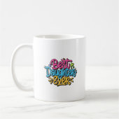 Beste Tochter überhaupt (Stil 3) Kaffeetasse (Links)