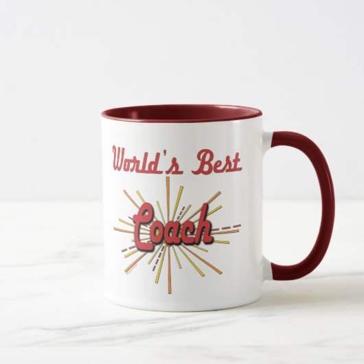 Beste Trainer-Geschenke Tasse (Rechts)