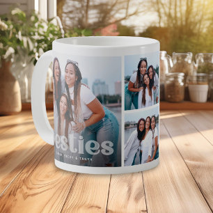Beste-Trendy-Typografie-4-Foto-Andenken Kaffeetasse