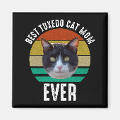 Beste Tuxedo Cat Mama je Magnet (Vorne)