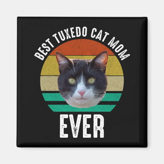 Beste Tuxedo Cat Mama je Magnet (Vorne)
