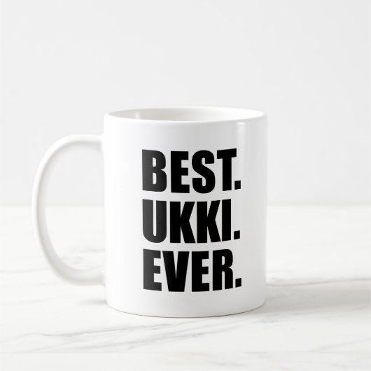 Beste Ukki überhaupt Tasse (Links)