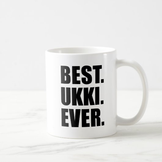 Beste Ukki überhaupt Tasse (Rechts)