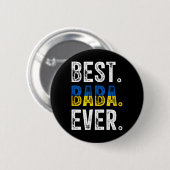 Beste ukrainische Großmutter Oma Ukraine F Button (Vorne & Hinten)
