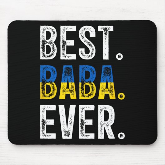 Beste ukrainische Großmutter Oma Ukraine F Mousepad (Vorne)