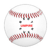 Beste UMPIRE je Baseball (Vorderseite)
