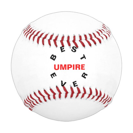 Beste UMPIRE je Baseball (Vorderseite)