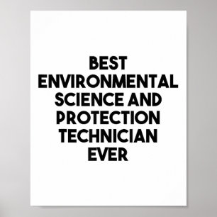 Beste Umweltwissenschaften und Schutztechniken Poster