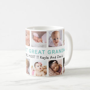 Beste Ur-Oma der Welt Enkelkinder 12 Foto  Kaffeetasse