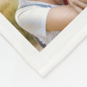 Beste Urgroßmutter überhaupt 10 Foto-Collage Weiß Fleecedecke (Ecke)