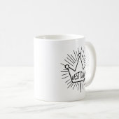 Beste Vater Crown Kaffeetasse (VorderseiteRechts)