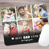 Beste Vater-FotoCollage Mousepad