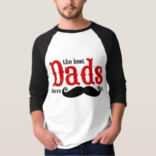 Beste Väter haben Schnurrbart-T - Shirt