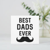 Beste Vater je // Gay Vater's Day Blank Karte (Stehend Vorderseite)