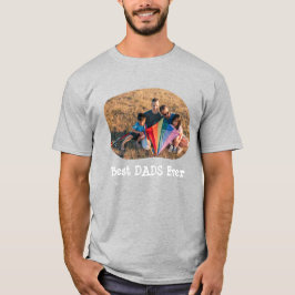 Beste VATER je LGBTQ laden Ihr horizontales Foto h T-Shirt