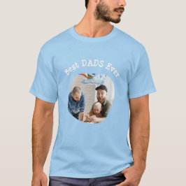 Beste VATER je LGBTQ laden Ihr quadratisches Foto  T-Shirt