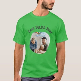 Beste VATER je LGBTQ laden Ihr quadratisches Foto  T-Shirt