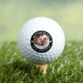 BESTE VATER NACH PAR Foto Personalisierte benutzer Golfball (Insitu T-Shirt)