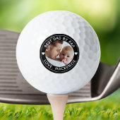 BESTE VATER NACH PAR Foto Personalisierte benutzer Golfball