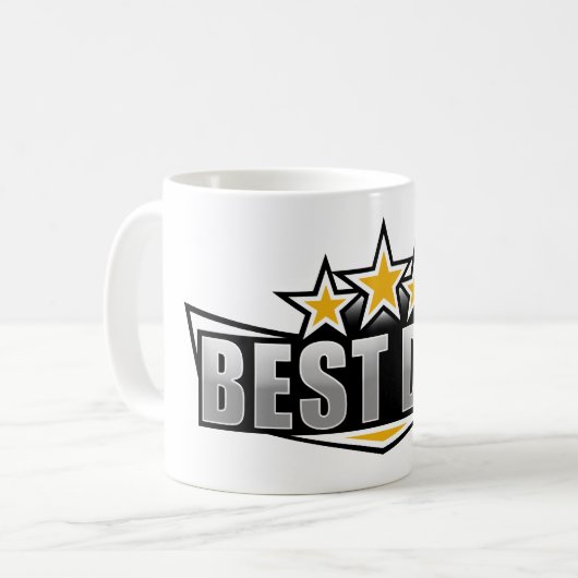 Beste Vater-Tasse Kaffeetasse (Vorderseite Links)