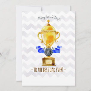 Beste Vater-überhaupt Foto-Karte