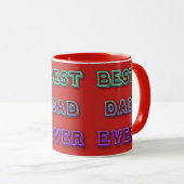 BESTE VATER ÜBERHAUPT kombinierte Tasse (VorderseiteRechts)
