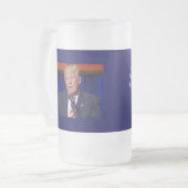 Beste Vater-überhaupt mattierte Tasse (Vorderseite Links)