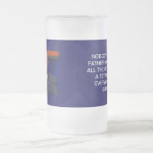 Beste Vater-überhaupt mattierte Tasse (Mittel)