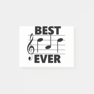 Beste VATER überhaupt Musik-Geschenke Post-it Klebezettel