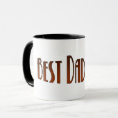 Beste Vater-überhaupt Tasse (Vorderseite Links)