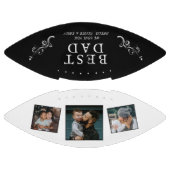 Beste Vater Vaterfolie 3 - Custom Foto Collage Football (Paneele)