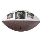 Beste Vater Vaterfolie 3 - Custom Foto Collage Football (Gedreht 270)