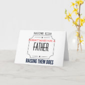 Beste Vatertags-Geschenke für Ehemann Karte (Gelbe Blume)