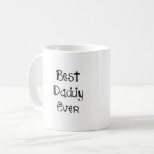 Beste Vati-überhaupt China-Tasse Kaffeetasse (Vorderseite Links)