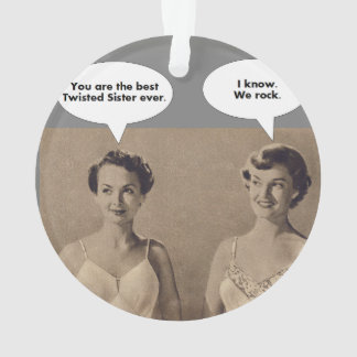 Beste verdrehte Schwester überhaupt Ornament