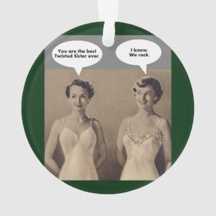 Beste verdrehte Schwester überhaupt Ornament