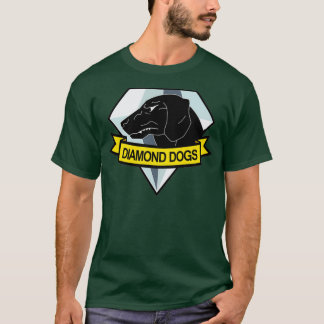 Beste verkaufsfördernde Diamant-Hunde T-Shirt