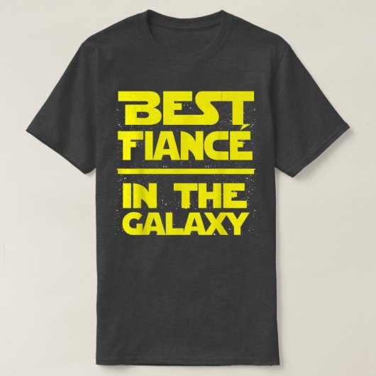 Beste Verlobte in Galay AwesomeT T-Shirt (Design vorne)