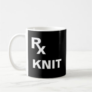 Beste Verschreibung - "RX STRICKEN" - GARN HANDWER Kaffeetasse