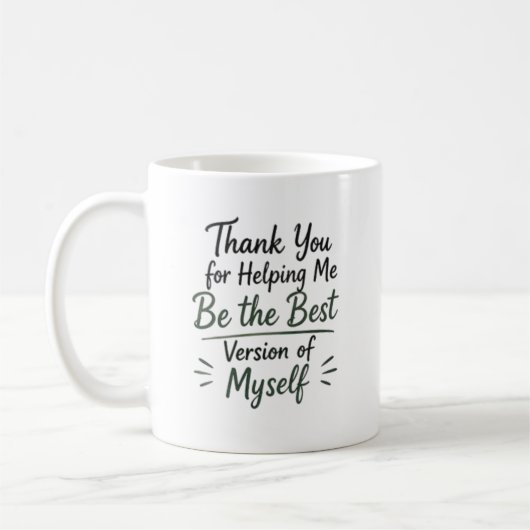Beste Version Meiner Selbst Personalisiert Kaffeetasse (Links)