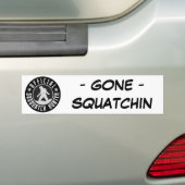 Beste Version - OFFIZIELLER Sasquatch Autoaufkleber (Auf Auto)